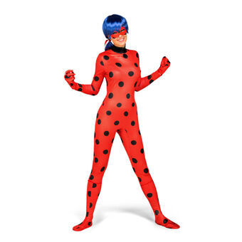 Maskeraddräkt vuxna My Other Me Multicolour LadyBug (7 Delar)