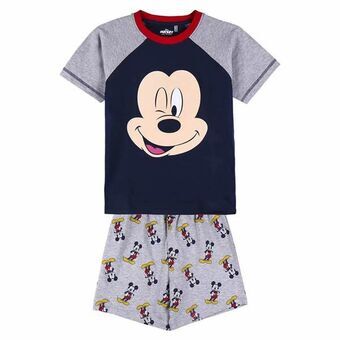 Sommarpyjamas Mickey Mouse Grå