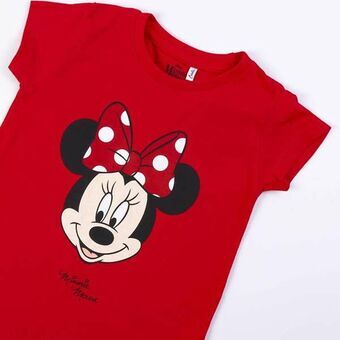 Barn T-shirt med kortärm Minnie Mouse