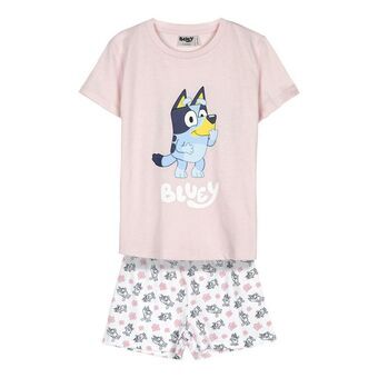 Pyjamas Barn Bluey Rosa - 2 år