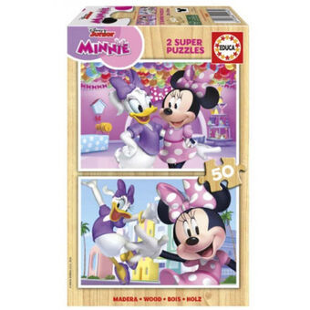 Barnpussel Minnie Mouse 50 Delar