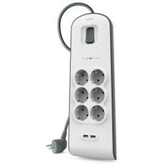 Grenuttag Belkin BSV604VF2M USB 2 m