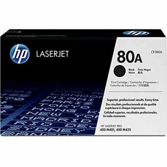 Original Toner HP 80A Svart