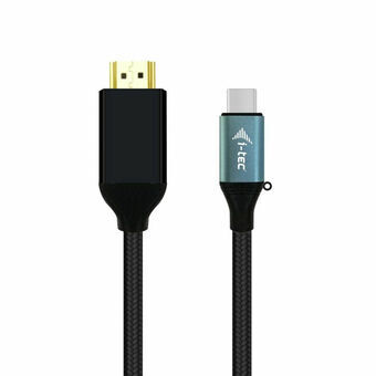 USB C till HDMI Kabel i-Tec C31CBLHDMI60HZ Svart