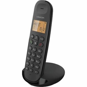 Markkabeltelefon Logicom DECT ILOA 150 SOLO Svart