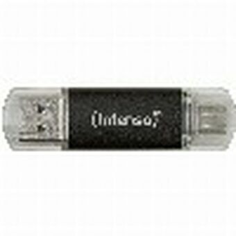 USB-minne INTENSO 3539490 Antracitgrå 64 GB