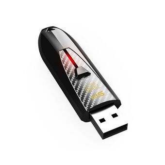 USB-minne Silicon Power Blaze B25 Svart 128 GB