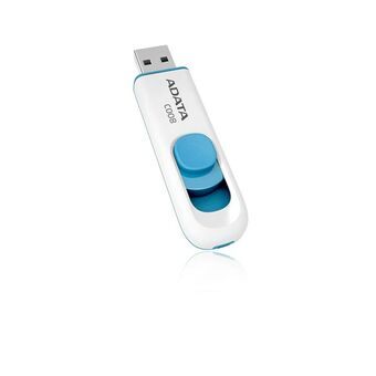 USB-minne Adata 64GB C008 Blå Vit 64 GB