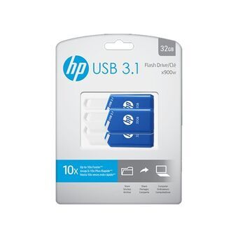 USB-minne HP 3 uds 32 GB