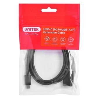 USB-C-kabel till USB Unitek C476BK-1M 1 m