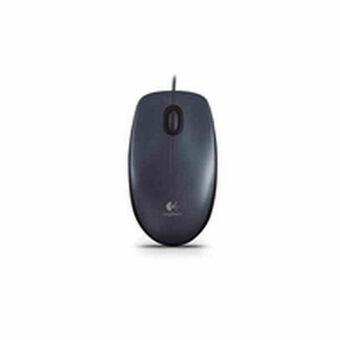 Mus Logitech M90 Svart Grå