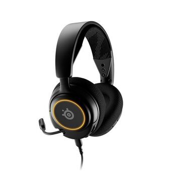 Hörlurar med Mikrofon SteelSeries Arctis Nova 3 Svart