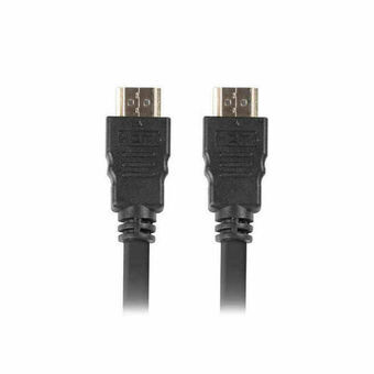 Kabel HDMI Lanberg CA-HDMI-10CC-0150-BK Svart 4K Ultra HD Hankontakt/Hankontakt 15 m