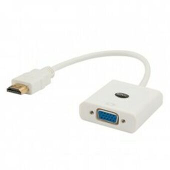 Adapter HDMI till VGA Savio CL-27B Vit