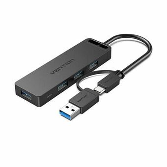 USB-HUB Vention CHTBB Svart