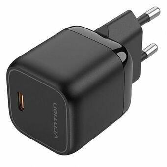 Väggladdare Vention FAKB0-EU Svart 30 W USB-C