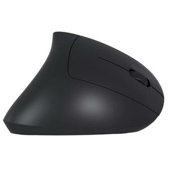 Optisk Mus Ergonomisk Nilox NXMOWI3014 Svart