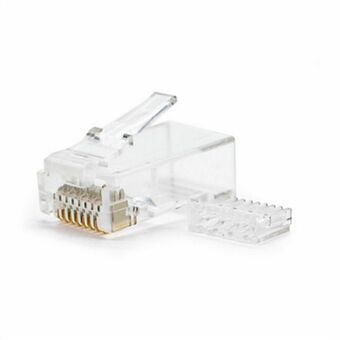 Koppling RJ45 NANOCABLE 10.21.0201-100 Transparent