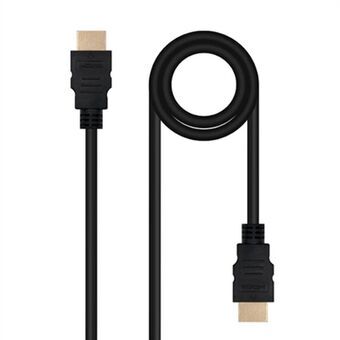 Kabel HDMI NANOCABLE 10.15.3800 Svart 50 cm