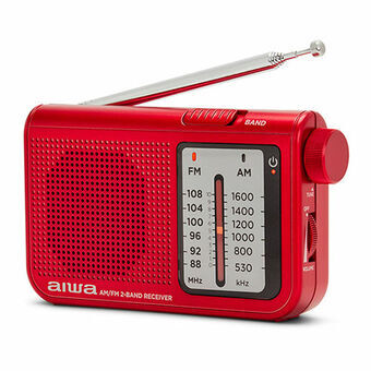 Transistorradio Aiwa Röd