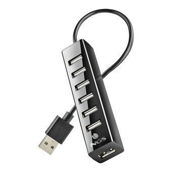 USB-HUB NGS IHUB7 TINY Svart