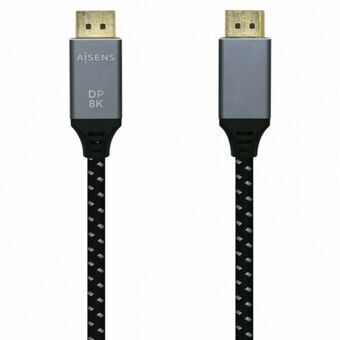 Kabel HDMI Aisens A149-0437 Svart Svart/Grå 2 m