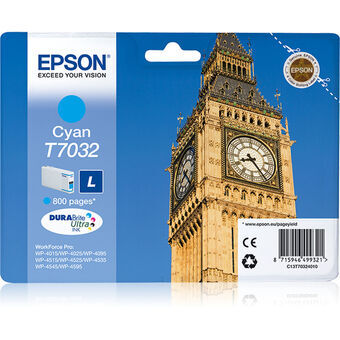 Original Toner Epson C13T70324010 Turkos