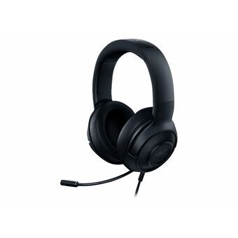 Spelhörlurar med mikrofon Razer Kraken X Lite Svart