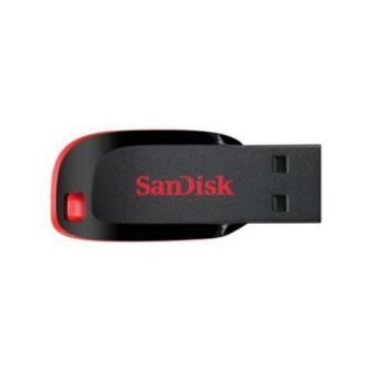 USB-minne SanDisk Cruzer Blade Svart 32 GB