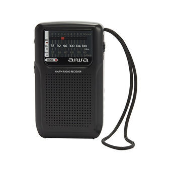 Radio Aiwa Svart AM/FM-tuner