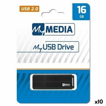 USB-minne MyMedia Svart 16 GB