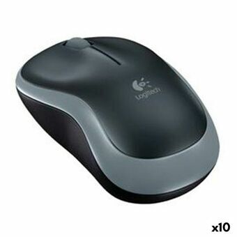 Trådlös Mus Logitech M185 Grå (10 antal)