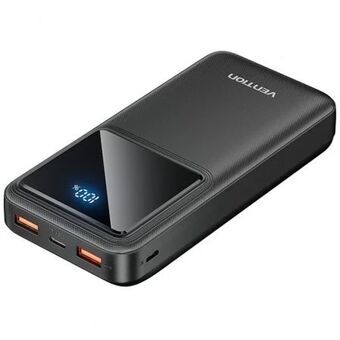 Powerbank Vention FHLB0 Svart 20000 mAh