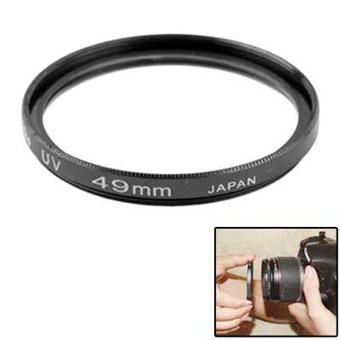 Kamera UV-linsfilter - 49 mm