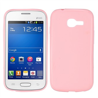 Galaxy Star Pro Simple Silikonskydd (Rosa)