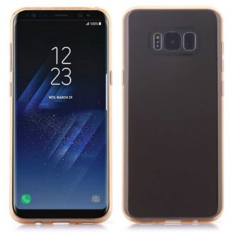 Solid skal i TPU för Samsung Galaxy S8 Plus - Guld