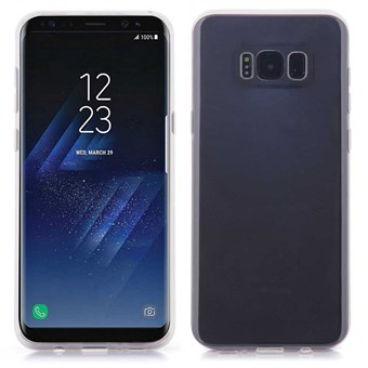 Solid skal i TPU för Samsung Galaxy S8 Plus - Grå