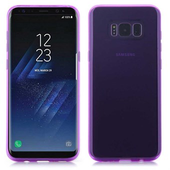 Solid skal i TPU för Samsung Galaxy S8 Plus - Lila