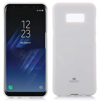 Mercury Goospery Cover i TPU till Samsung Galaxy S8 Plus - Vit