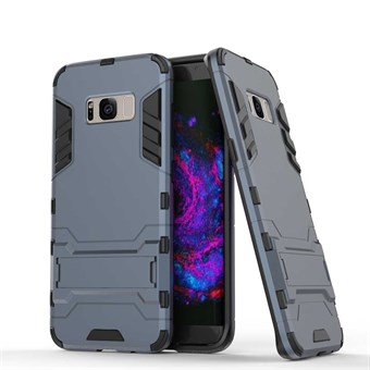 3 i 1 Hybrid Hard Case i PC och TPU för Samsung Galaxy S8 Plus - Marinblå