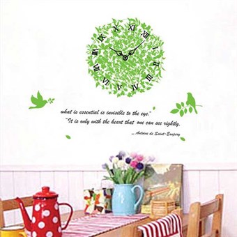 TipTop Wallstickers (Leaves Clock)