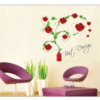 TipTop Wallstickers (Blooming Rose)