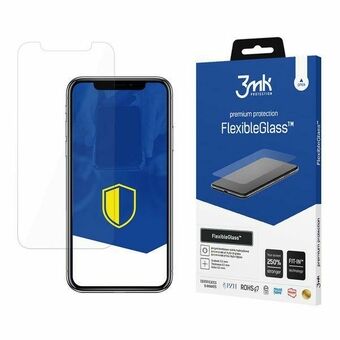 3MK Flexibelt glas iPhone X Hybridglas