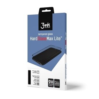 3MK HardGlass Max Lite iPhone 7 Plus/ 8 Plus svart/svart