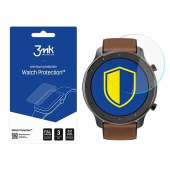 3MK FlexiblaGlass Watch Xiaomi Amazfit GTR 47mm Hybridglas