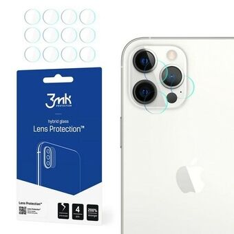 3MK Lens Protect iPhone 12 Pro Max Objectivskydd 4-pack