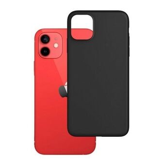 3MK Matt Case till iPhone 12 Mini svart/svart