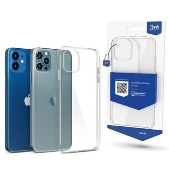 3MK Clear Case iPhone 12/12 Pro skulle översättas till "3MK genomskinligt skal till iPhone 12/12 Pro".