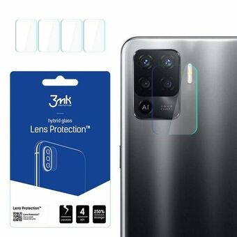 3MK Lins Skydd Oppo Reno 5 Lite Skydd för kamerans lins 4 st