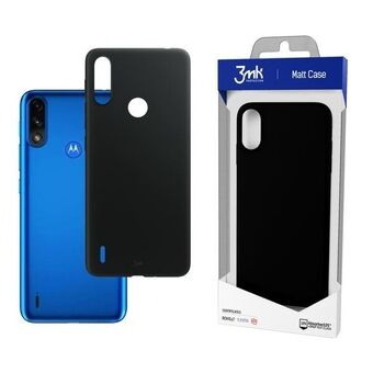 3MK Matt Case Motorola Moto E7 Power svart